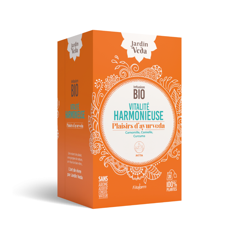 INFUSION VITALITE HARMONIEUSE BIO* - 20 infusettes