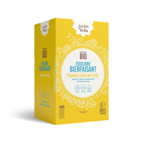 INFUSION EQUILIBRE BIENFAISANT BIO* - 20 infusettes