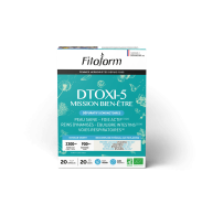 DTOXI‑5 Bio 20 ampoules – Détox 5 émonctoires – Fitoform