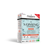X-GINSENG SUPER BRAIN Bio 20 ampoules – Énergie & Mental – Fitoform