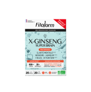 X-GINSENG SUPER BRAIN Bio 20 ampoules – Énergie & Mental – Fitoform